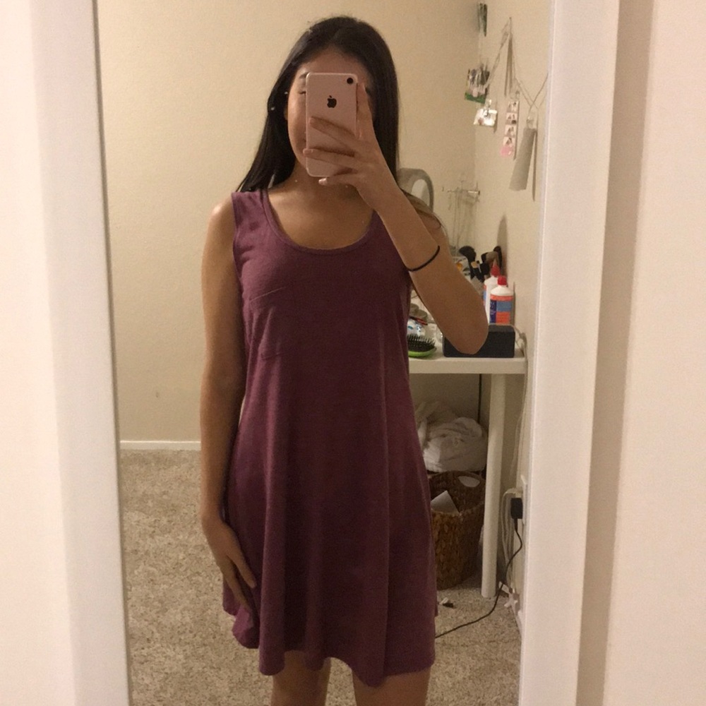 Purple Skater Dress